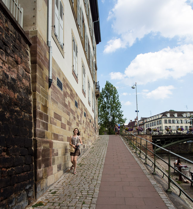 Nábřeží řeky ILL