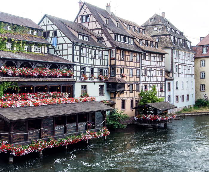 Hrázděné domy - Petite France