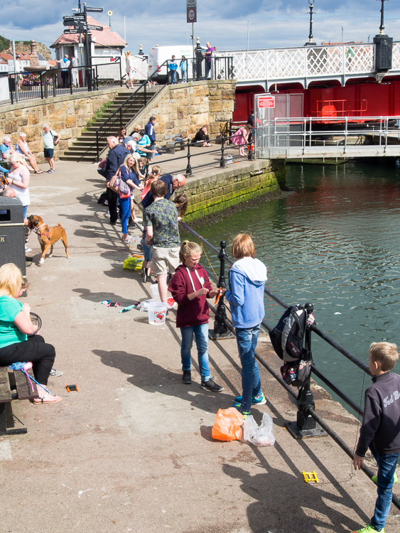 Whitby - lov krabů