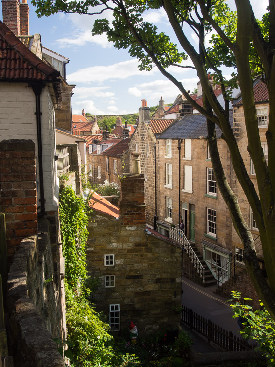 Robin Hood's Bay - úzké pašerácké uličky