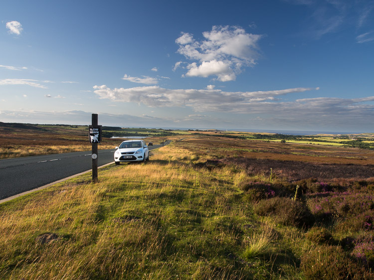 Moor (vřesoviště) u Castletonu