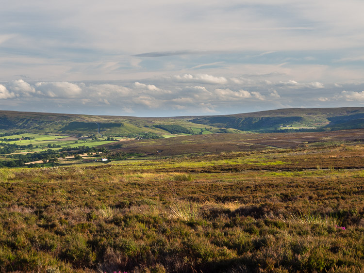 Moor (vřesoviště) u Castletonu